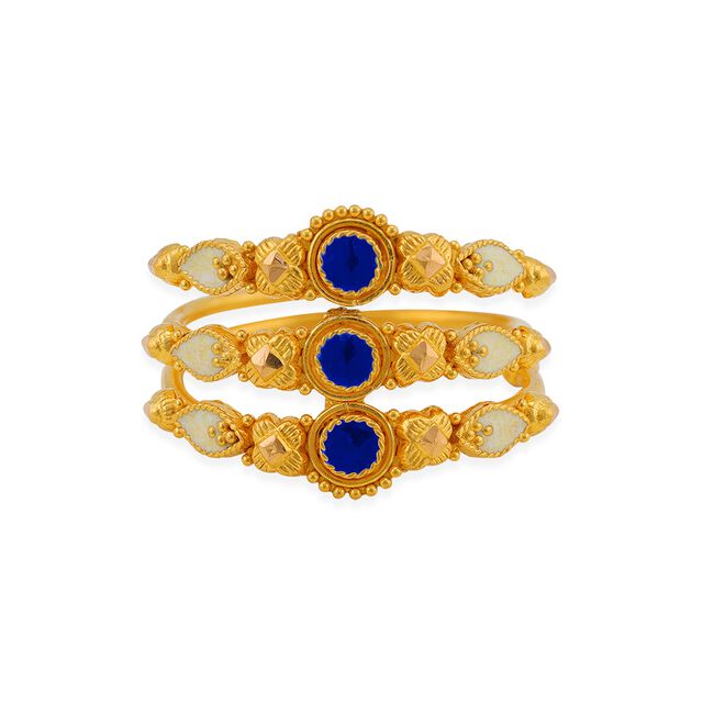 Tanishq 22KT Gold Finger Ring for Women