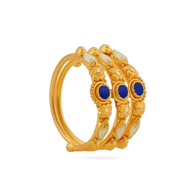 Tanishq 22KT Gold Finger Ring for Women