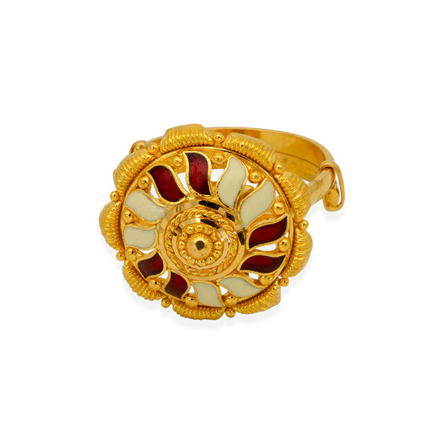 Tanishq 22 Karat Gold Finger Ring for Women