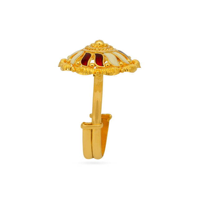 Tanishq 22 Karat Gold Finger Ring for Women