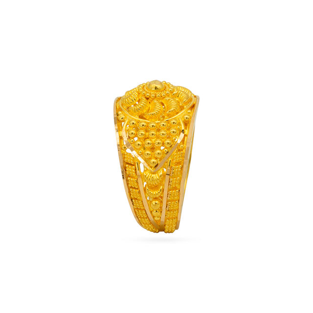 Tanishq 22 Karat Gold Finger Ring for Women