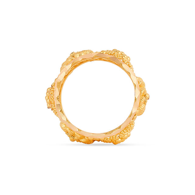 Tanishq 22KT Gold Finger Ring for Women 3