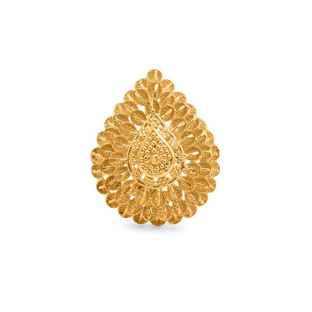 Tanishq 22 Karat Gold Finger Ring 2