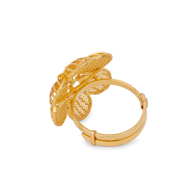 Tanishq 22KT Gold Finger Ring for Women 4