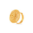Floral Elegance Gold Ring 2