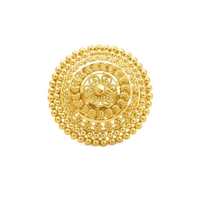 Tanishq 22 Karat Gold Finger Ring 2