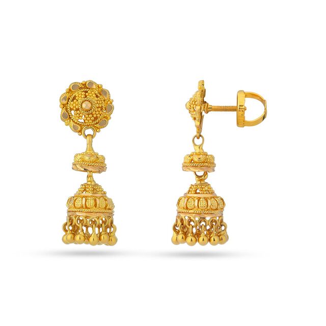 Traditional Bell Jhumka Earrings 2