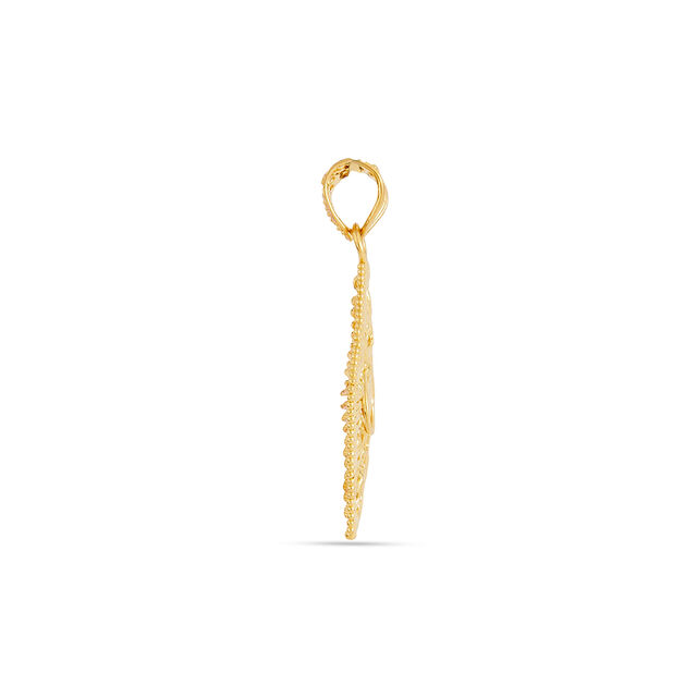 Tanishq 22KT Gold Pendant for Women 3