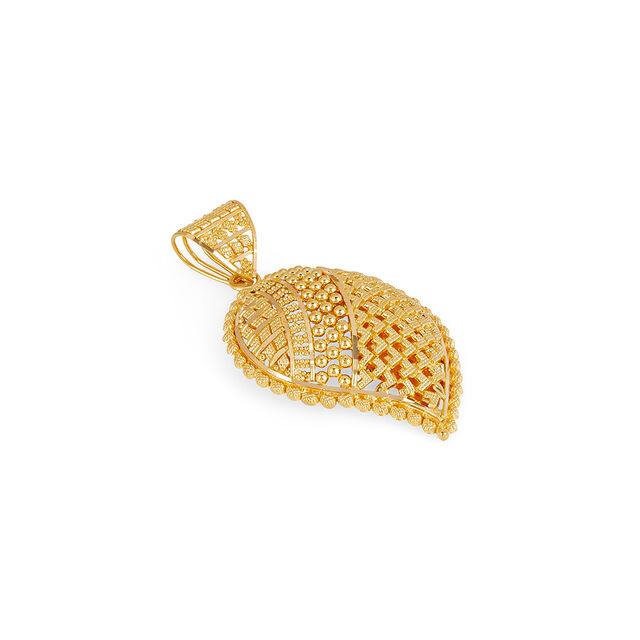 Tanishq 22KT Gold Pendant for Women 2