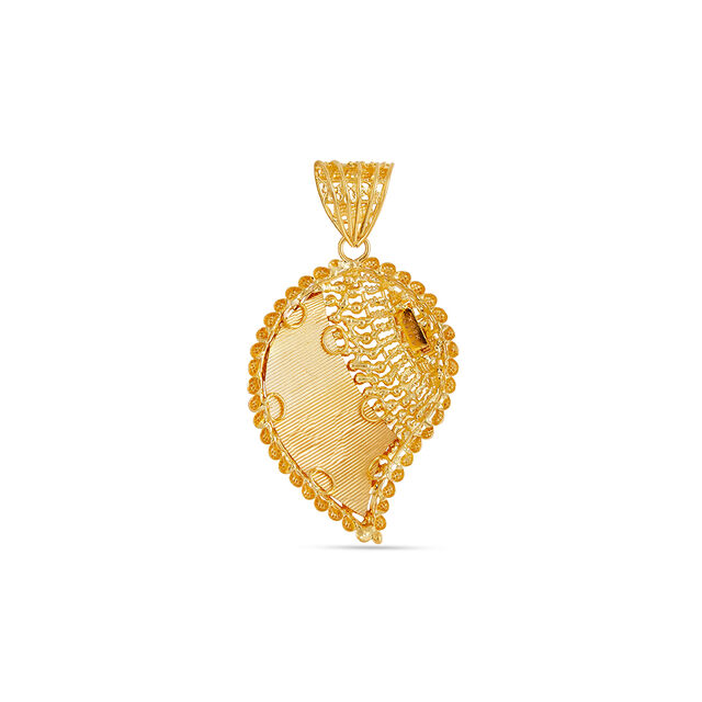 Tanishq 22KT Gold Pendant for Women 4