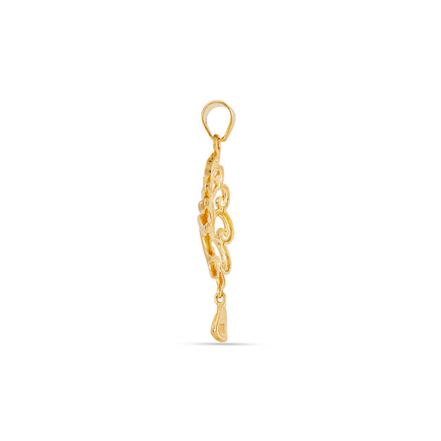 Tanishq 22KT Gold Pendant for Women 3
