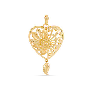 Tanishq 22KT Gold Pendant for Women