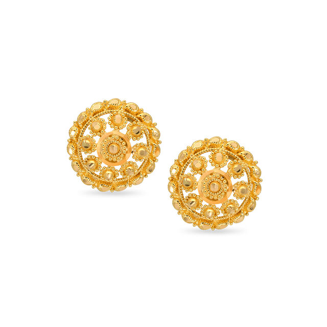 Tanishq Gold Earrings 