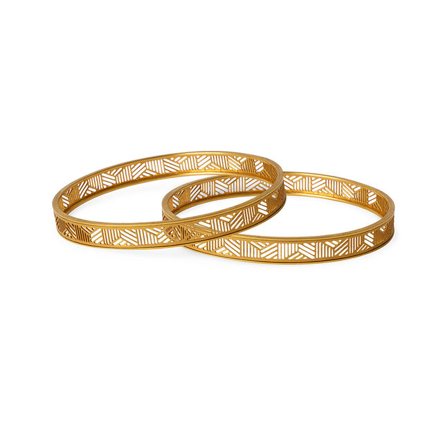 Tanishq 22KT Gold Bangle for Women 