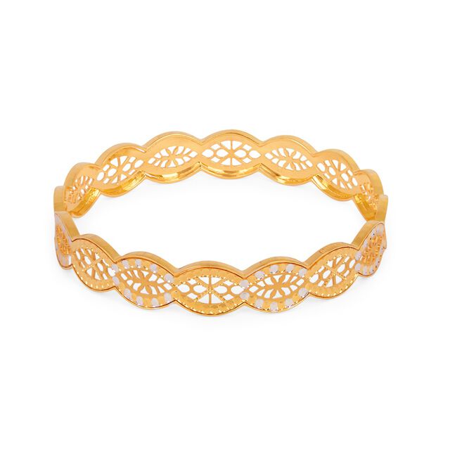 Tanishq 22KT Gold Bangle for Women 