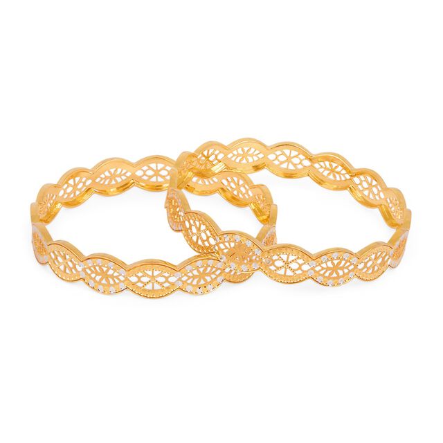 Tanishq 22KT Gold Bangle for Women 5