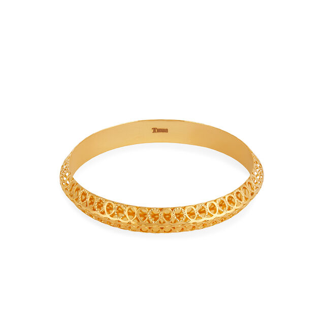 Tanishq 22KT Gold Bangle for Women 