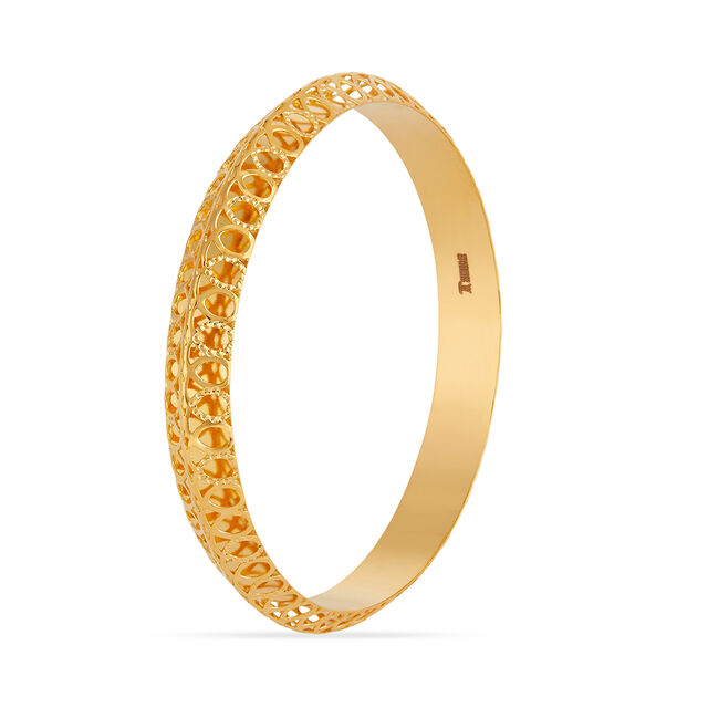 Tanishq 22KT Gold Bangle for Women 2
