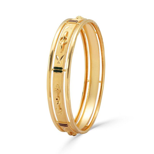 Tanishq 22 Karat Gold Bangle 2