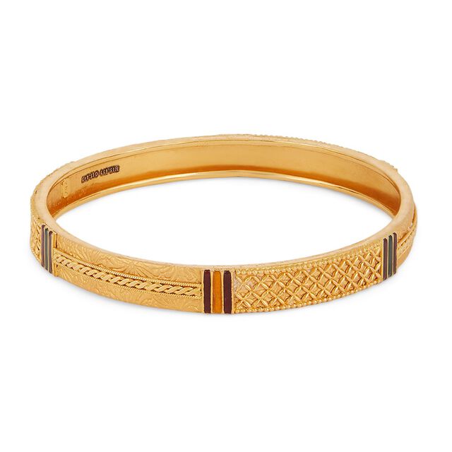 Tanishq 22KT Gold Bangle for Women 