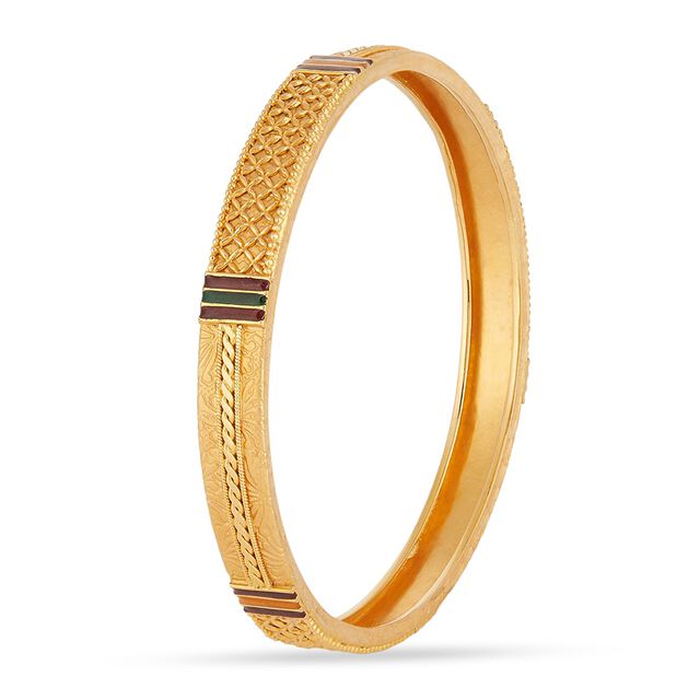 Tanishq 22KT Gold Bangle for Women 2