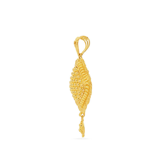 Tanishq 22 Karat Gold Pendant for Women 2