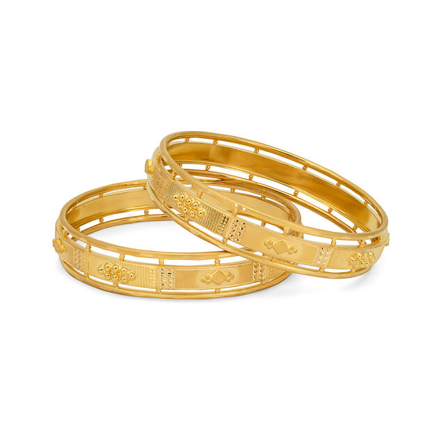 Tanishq 22 Karat Gold Bangle for Women