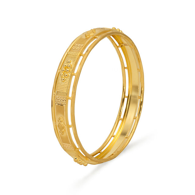 Tanishq 22 Karat Gold Bangle for Women