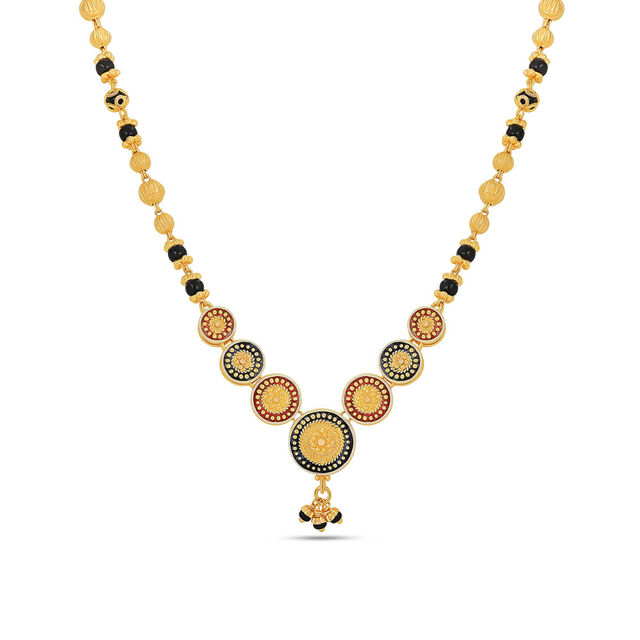 Golden Elegance: Bead Bliss