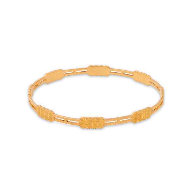 Delicate Gold Bangle Set
