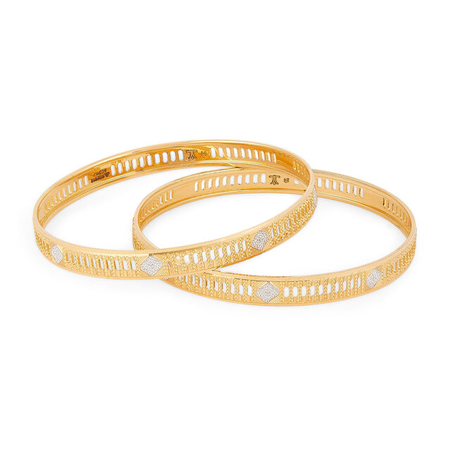 Tanishq 22KT Gold Bangle 4