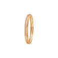 Waves of Elegance Gold Bangle 3