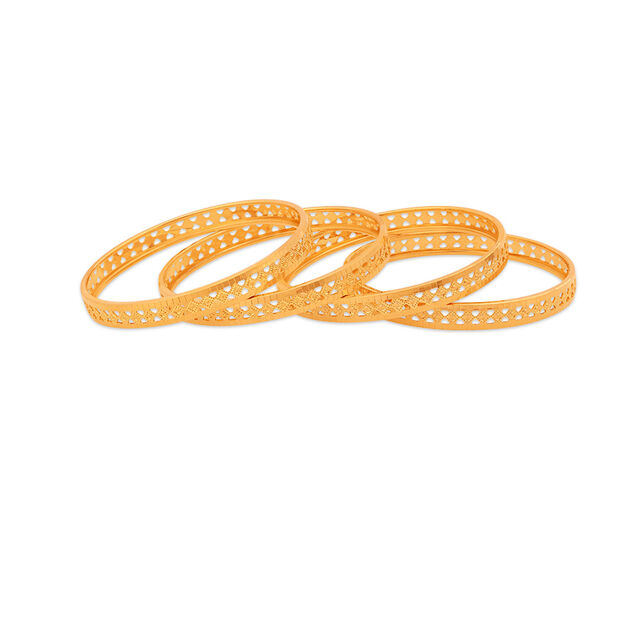Perfect Gift: 22 Karat Gold Bangles
