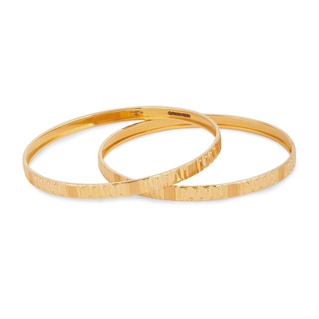 Tanishq 22KT Gold Bangle for Women 4
