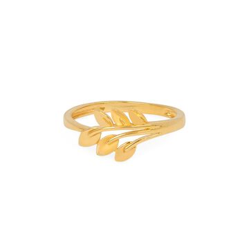 Tanishq 22KT Gold Finger Ring for Women