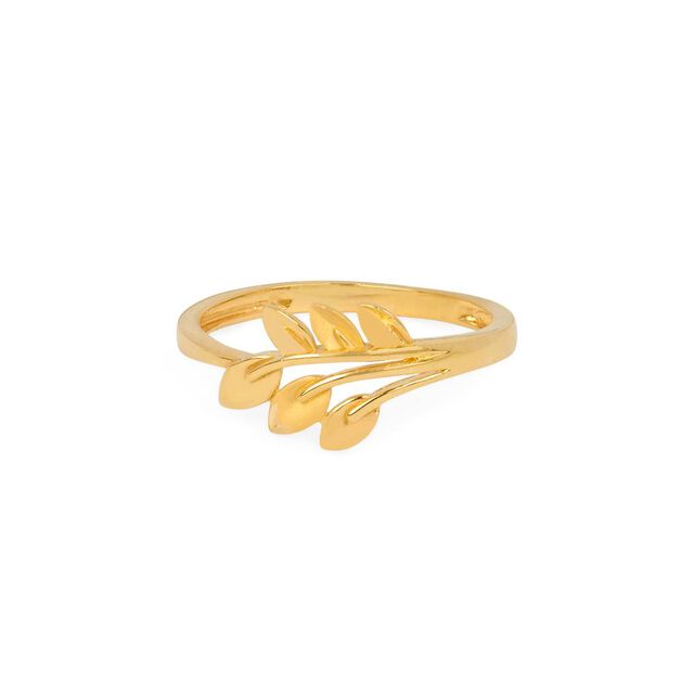 Tanishq 22KT Gold Finger Ring for Women 