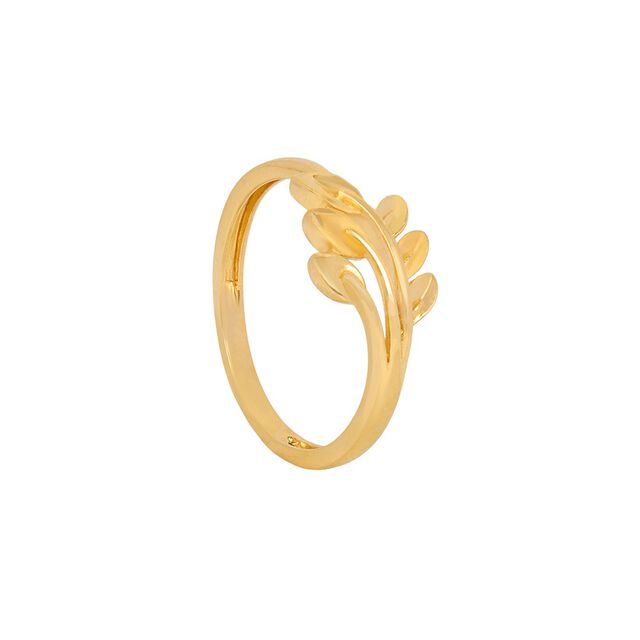Tanishq 22KT Gold Finger Ring for Women 3