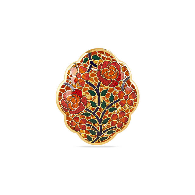 Tanishq 22KT Gold Finger Ring for Women 