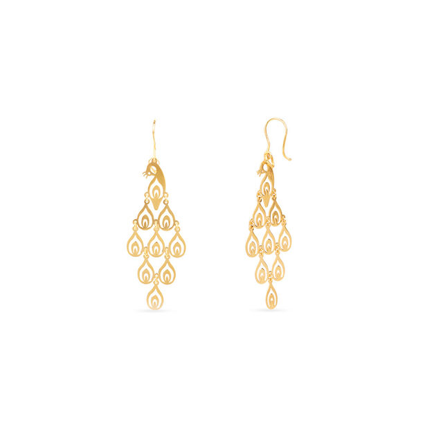 Tanishq 22KT Gold Hoop Earring for Women 5