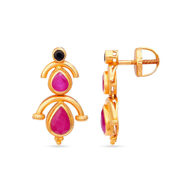 Tanishq 22 Karat Gold Necklace Set for Women 4