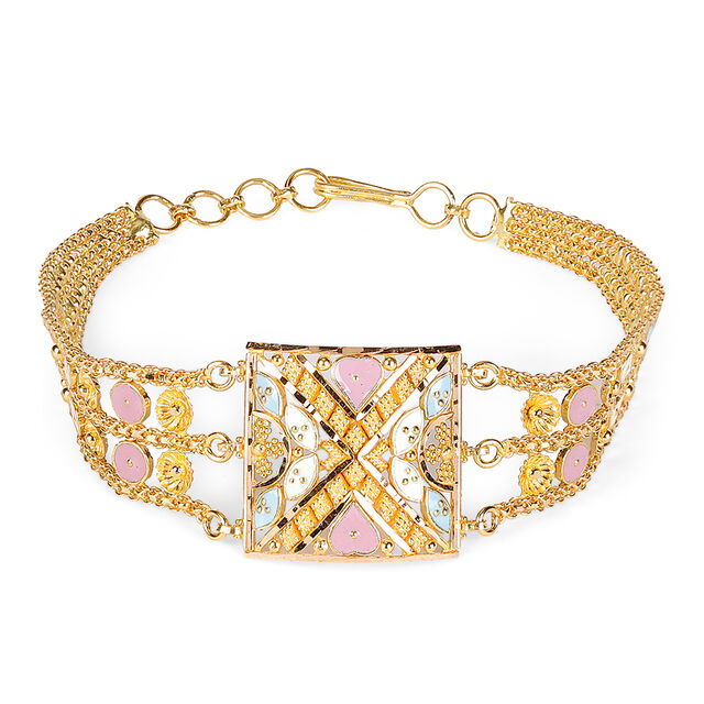 Tanishq 22 Karat Gold Bracelet for Women 2