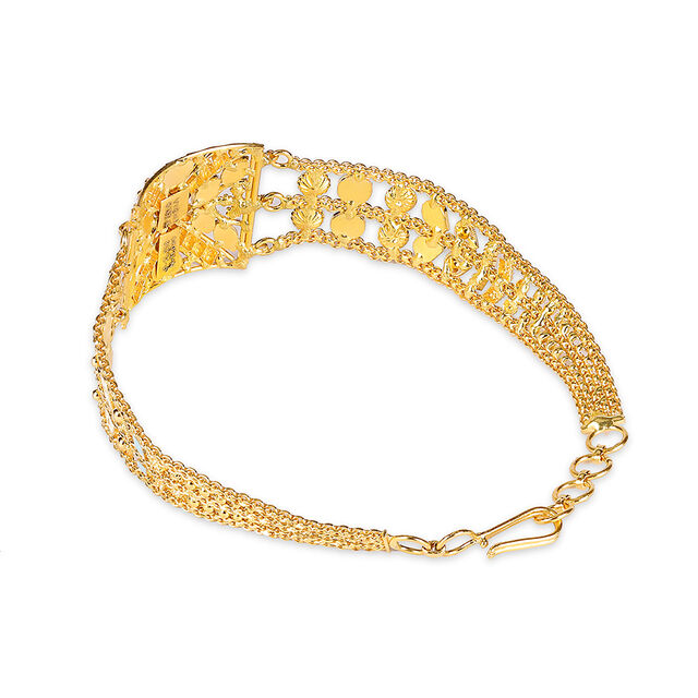 Tanishq 22 Karat Gold Bracelet for Women 3