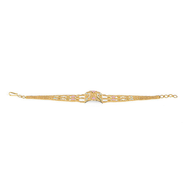 Tanishq 22 Karat Gold Bracelet for Women 4