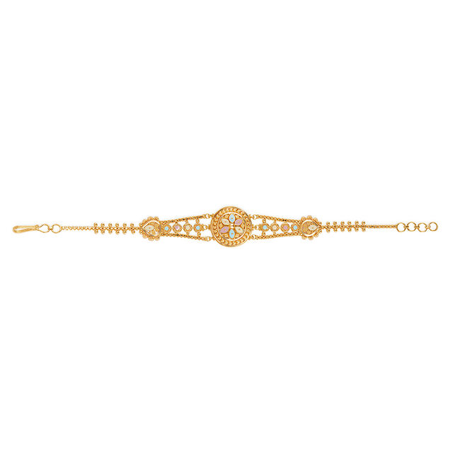 Tanishq 22KT Gold Bracelet for Women 
