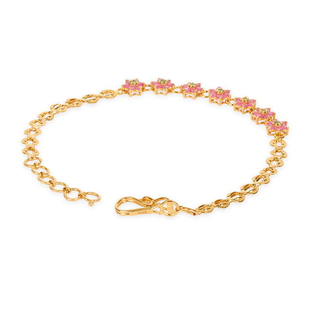 Tanishq 22KT Gold Bracelet for Women 2