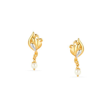 Tanishq 22KT Gold Earrings for Women
