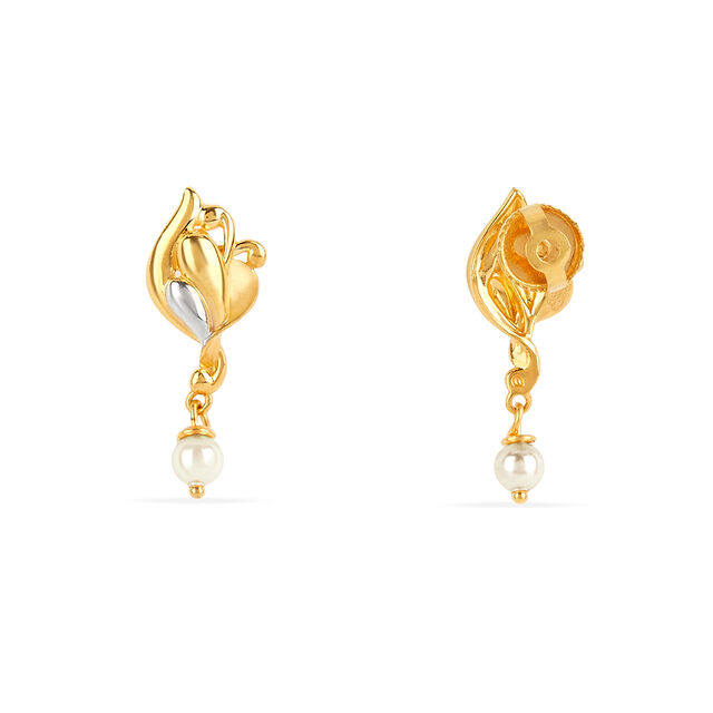 Tanishq 22KT Gold Earrings for Women 4