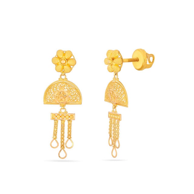 Tanishq Gold Earrings 2