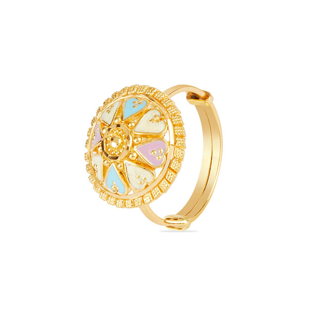 Tanishq 22 Karat Gold Finger Ring for Women 2