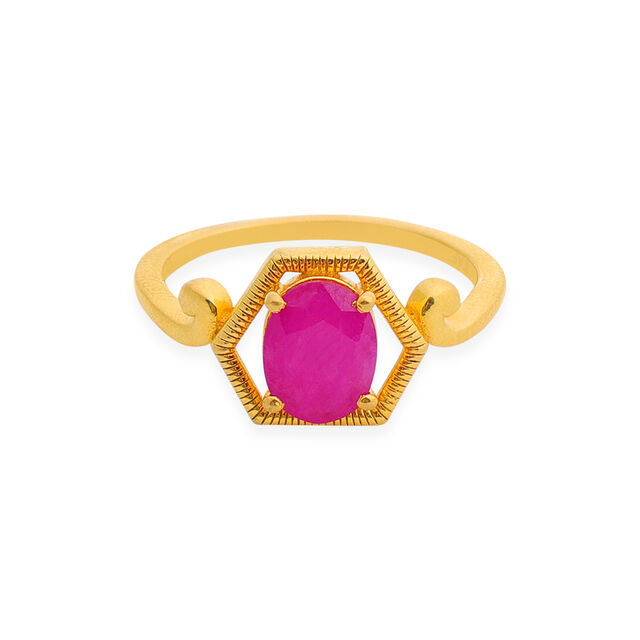 Tanishq 22 KT Gold Finger Ring for Women